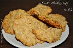 Oatmeal - Chocolate Chip Cookies